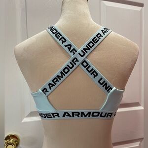 Under Armour Women's Sky Blue Sports Bra